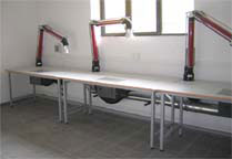 Double aspiration benches