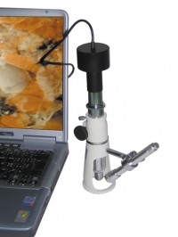 TELECAMERA CON MICROSCOPIO PORTATILE